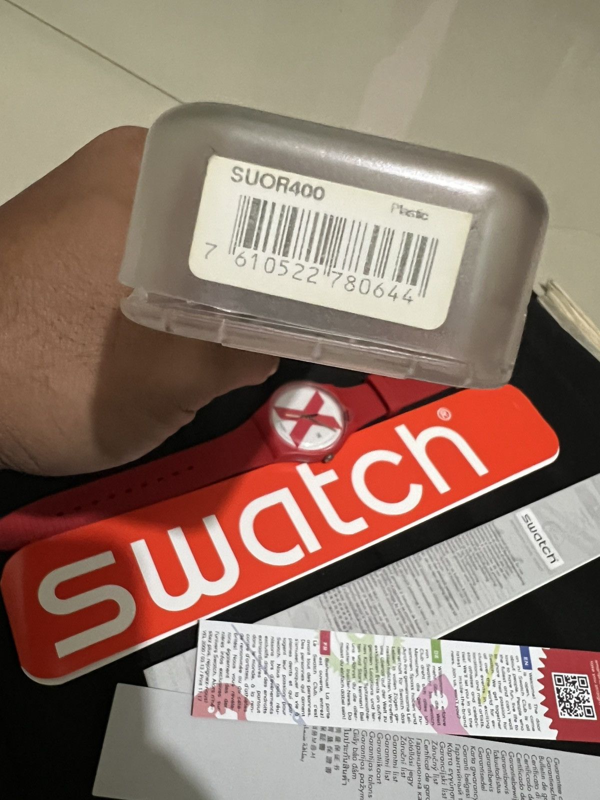 Swatch Swatch XX Rated SUOR400 Nos 2018 Straight Edge Size 40 - 5 Thumbnail