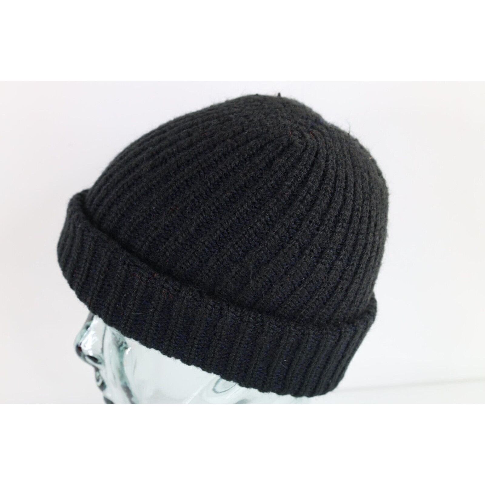 Vintage Vintage 90s Streetwear Chunky Double Wall Ribbed Beanie Hat Size ONE SIZE - 2 Thumbnail