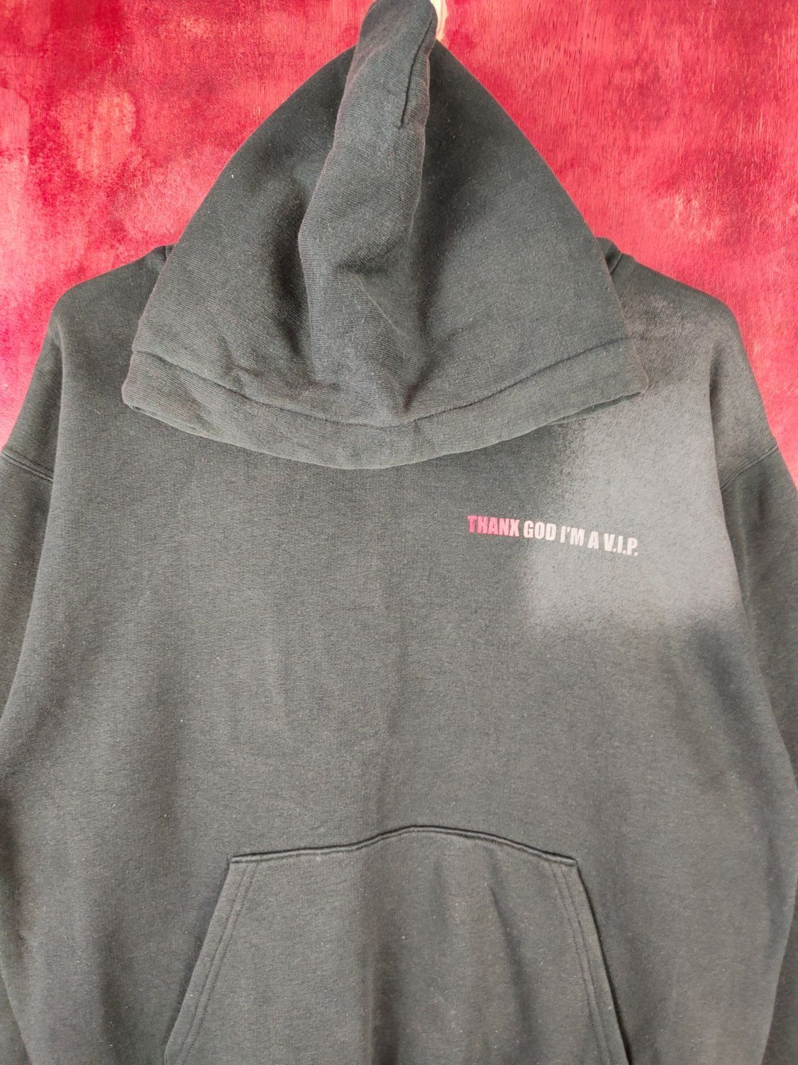 Vintage DL Thx-Thanx God I'm a V.I.P Hoodie Sweater #5423 Size US M / EU 48-50 / 2 - 12 Thumbnail