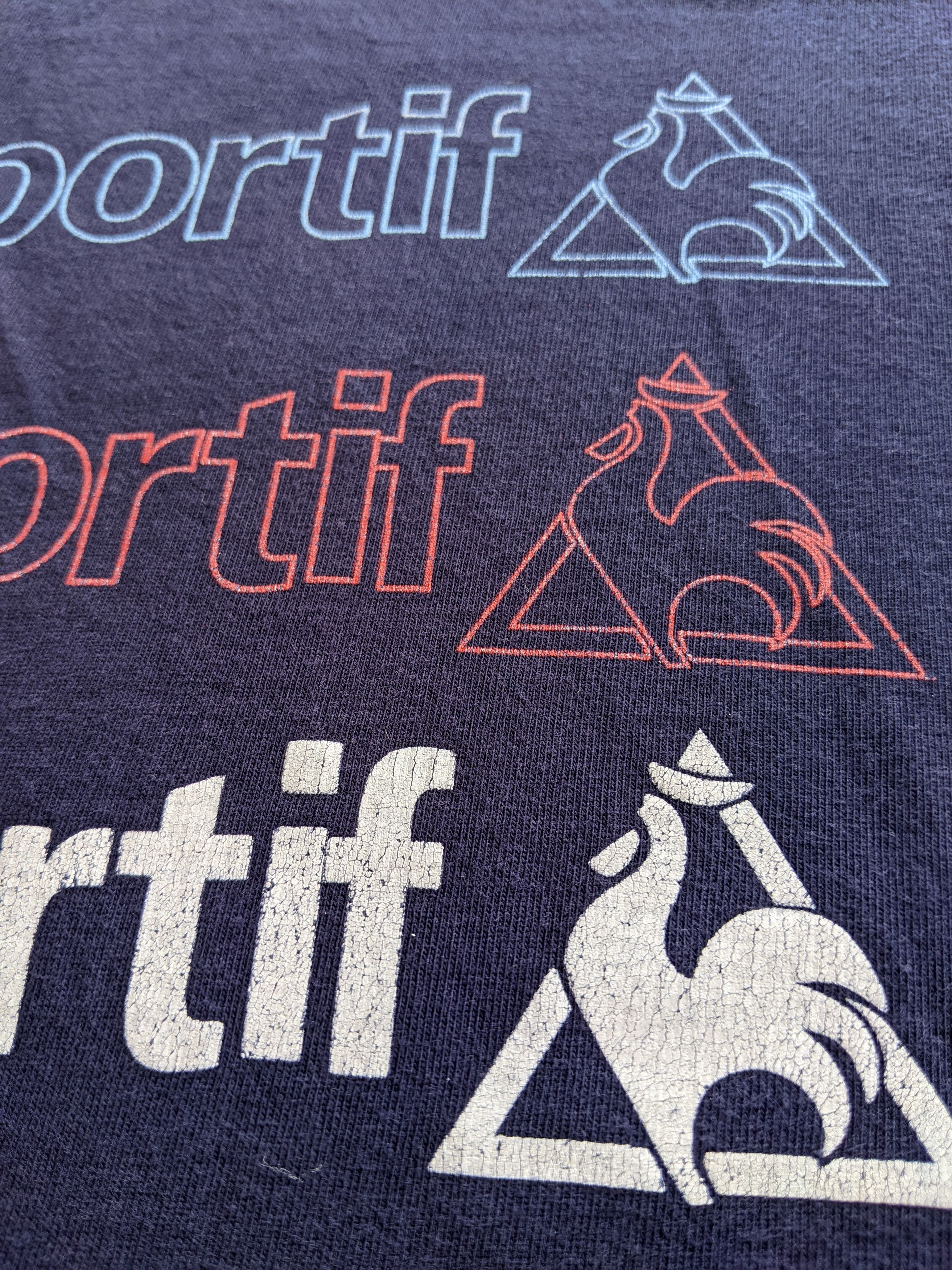 Le Coq Sportif × Vintage LeCoqSportif Vintage 90s / 00s Cotton Tshirt Size S Size US S / EU 44-46 / 1 - 6 Thumbnail