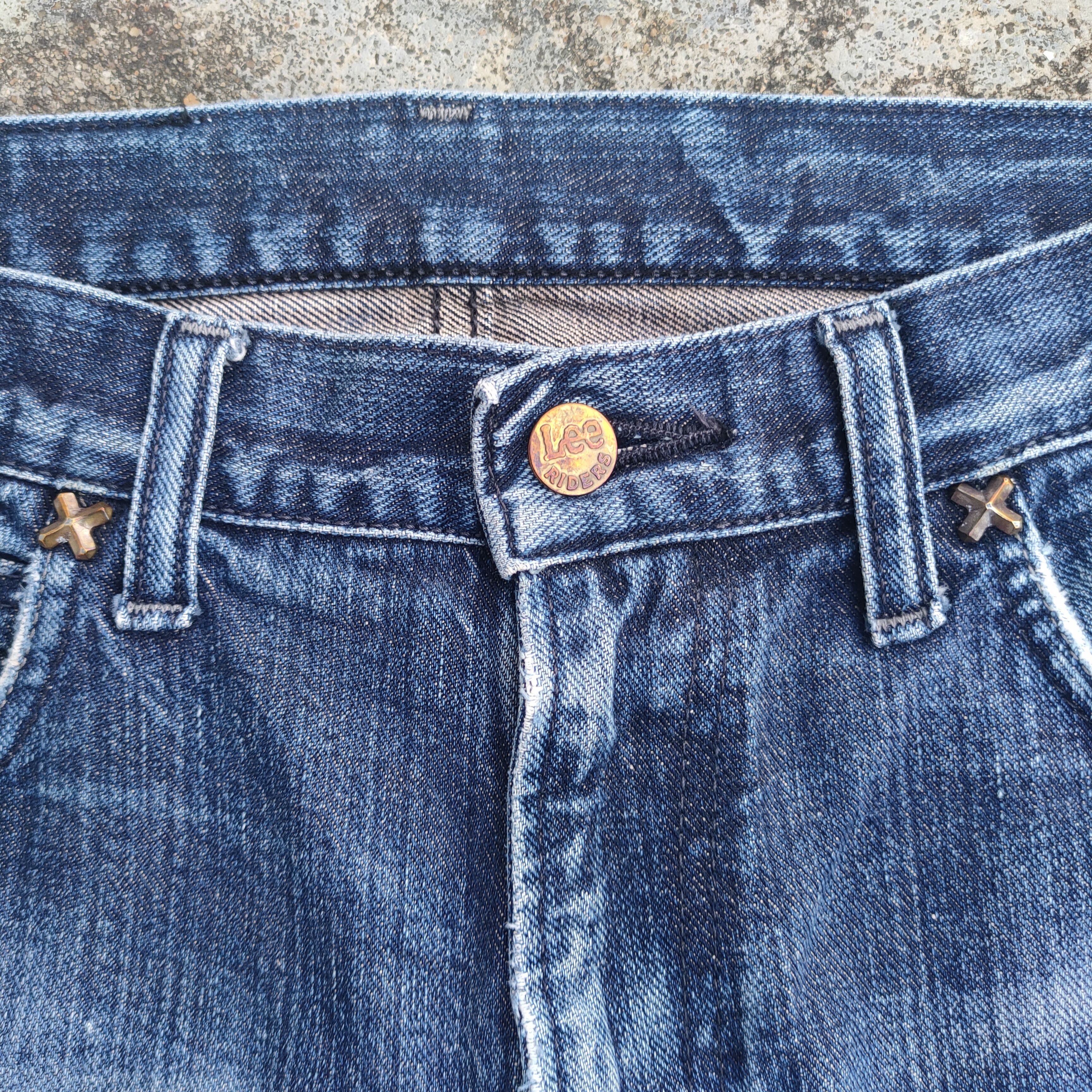 Lee VINTAGE LEE FLARE FADED JEANS DENIM PANTS Size US 31 - 4 Thumbnail