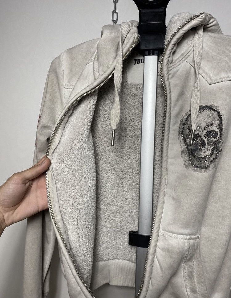 True Religion Vintage True Religion Skull Printed Hooded Jacket Size S Size S / US 4 / IT 40 - 11 Thumbnail