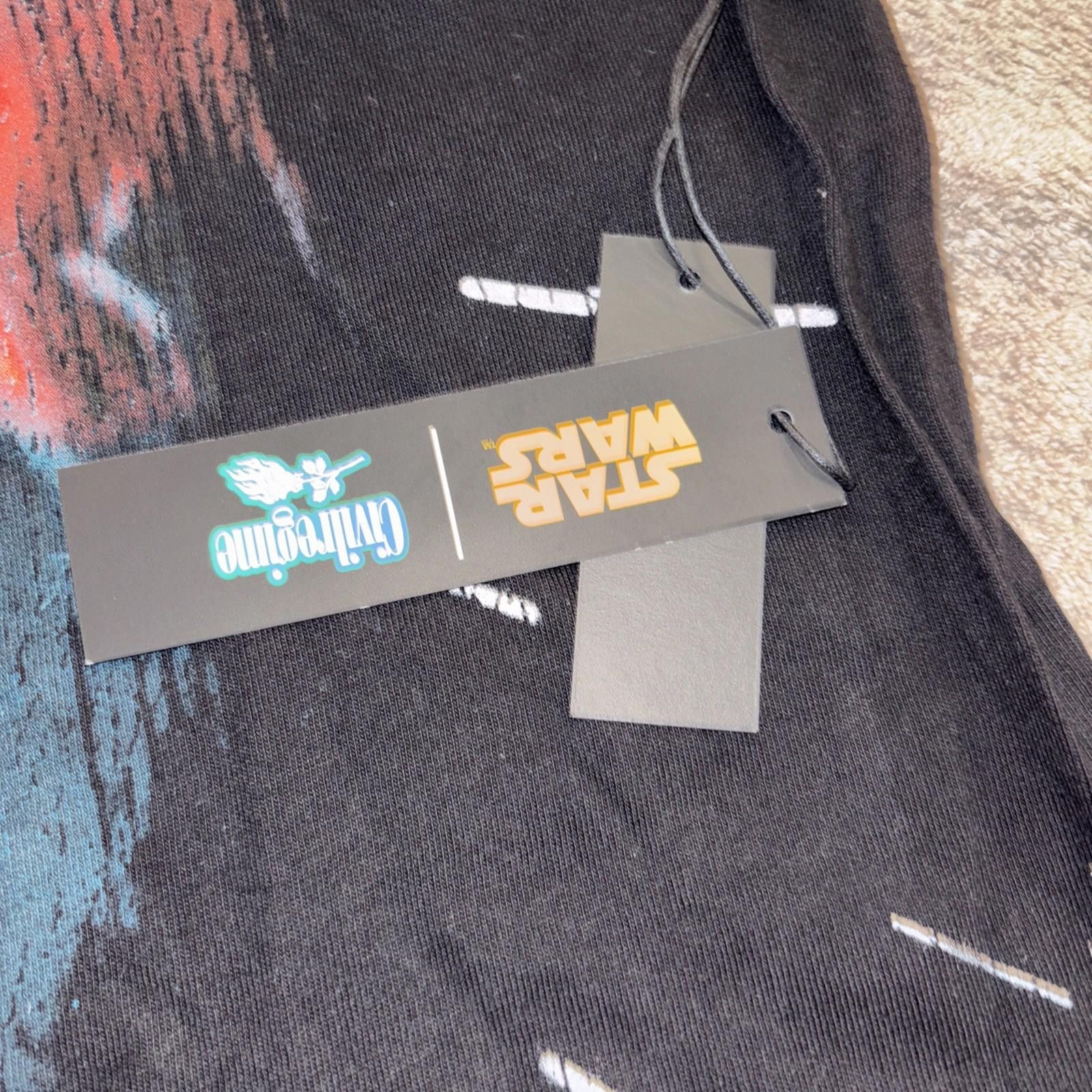 Civil Regime Civil Regime Star Wars Luke Skywalker NWT Large Black Tee Size US L / EU 52-54 / 3 - 2 Thumbnail