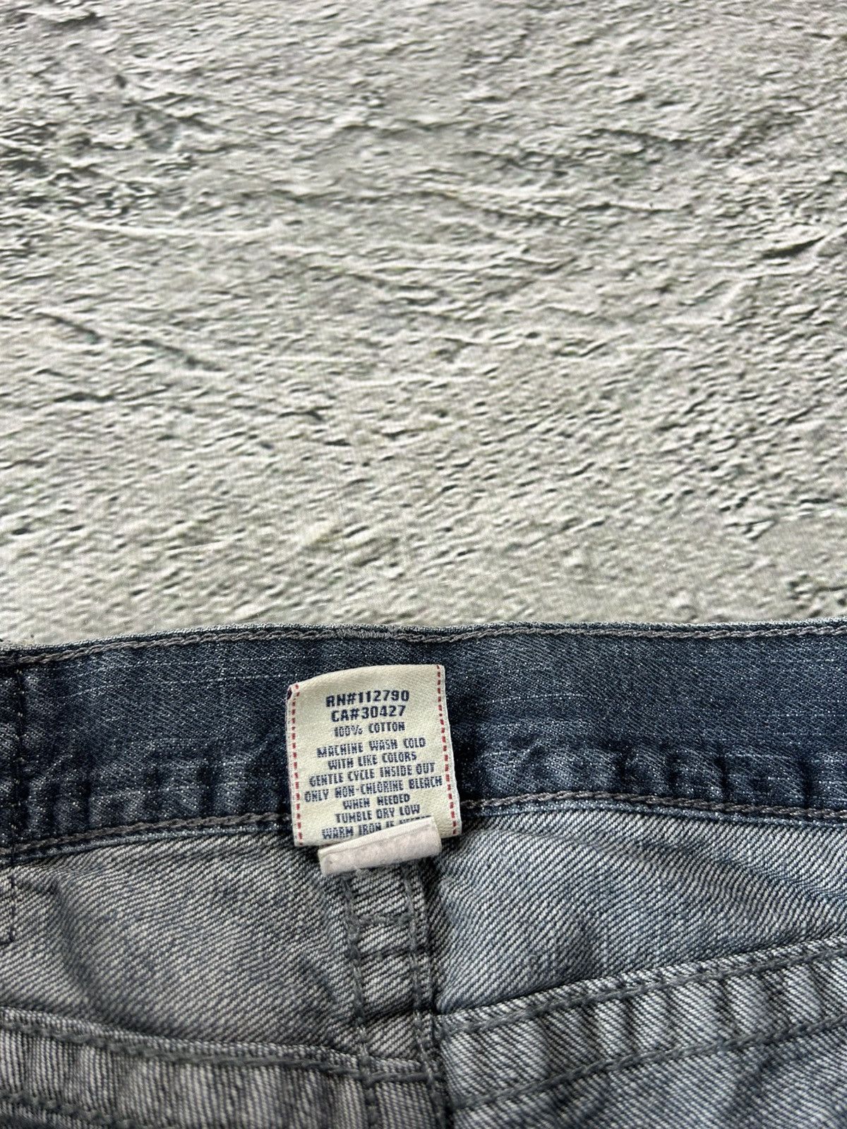 True Religion × Vintage True Religion vintage jeans navy blue thick stitching Y2K Size US 29 - 9 Thumbnail