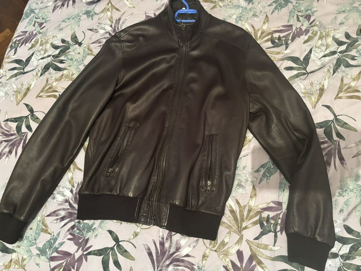 Vera Pelle Black leather jacket Vera Pelle Size US L / EU 52-54 / 3 - 2 Thumbnail
