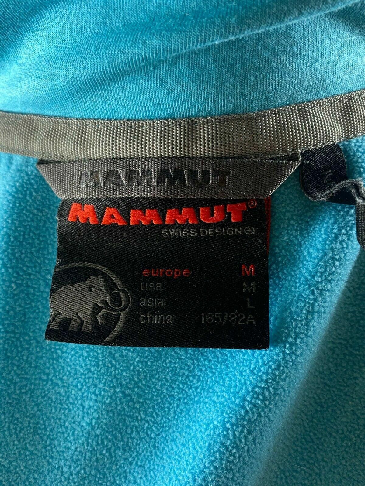 Mammut Ladies Mammut Swiss Design Blue Neck Zip Up Jumper Size M Size M / US 6-8 / IT 42-44 - 11 Thumbnail