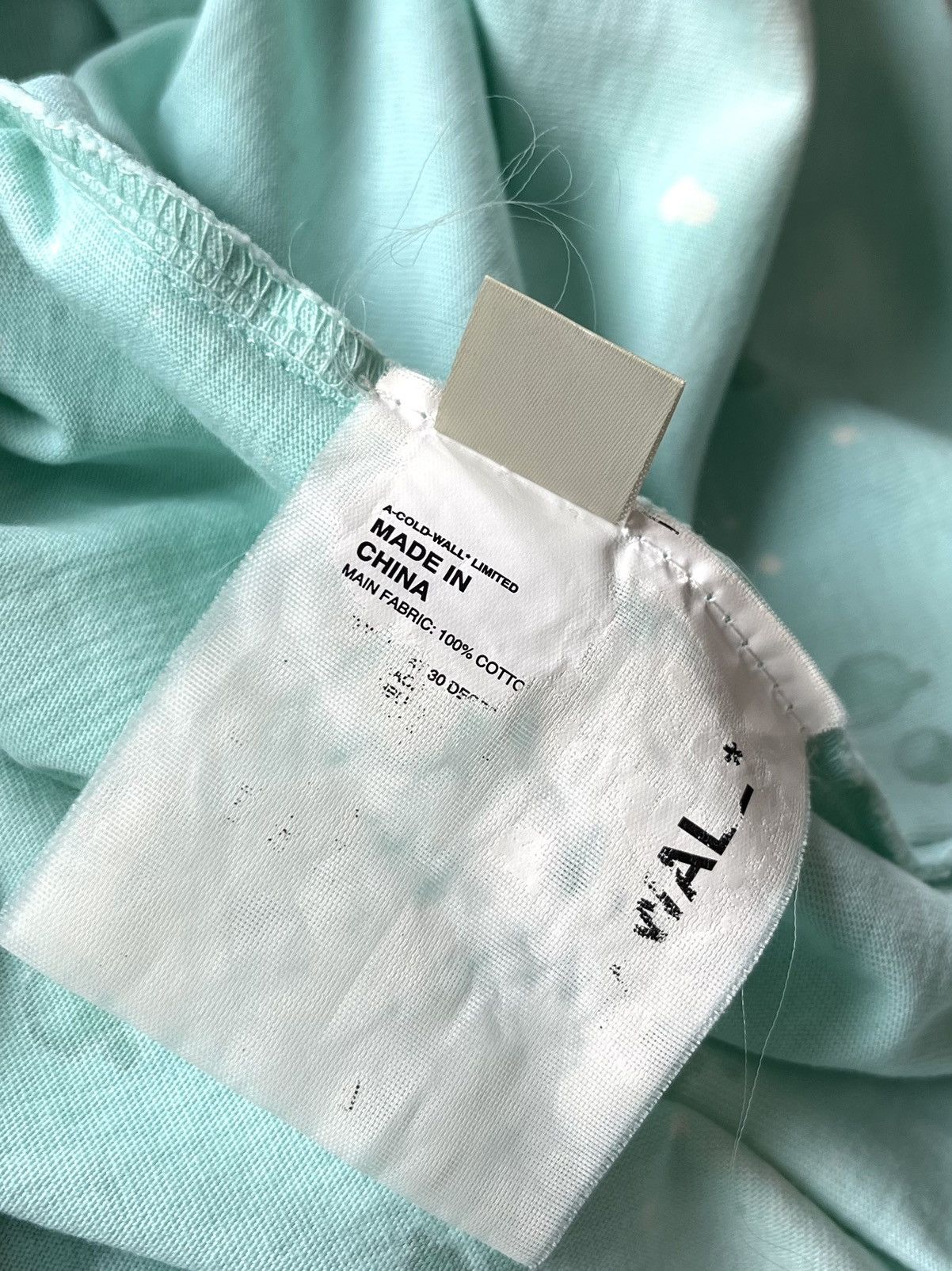 A-COLD-WALL* RARE! A COLD WALL x Daniel Arsham Paint Spray Mint T Shirt Size US XL / EU 56 / 4 - 15 Thumbnail