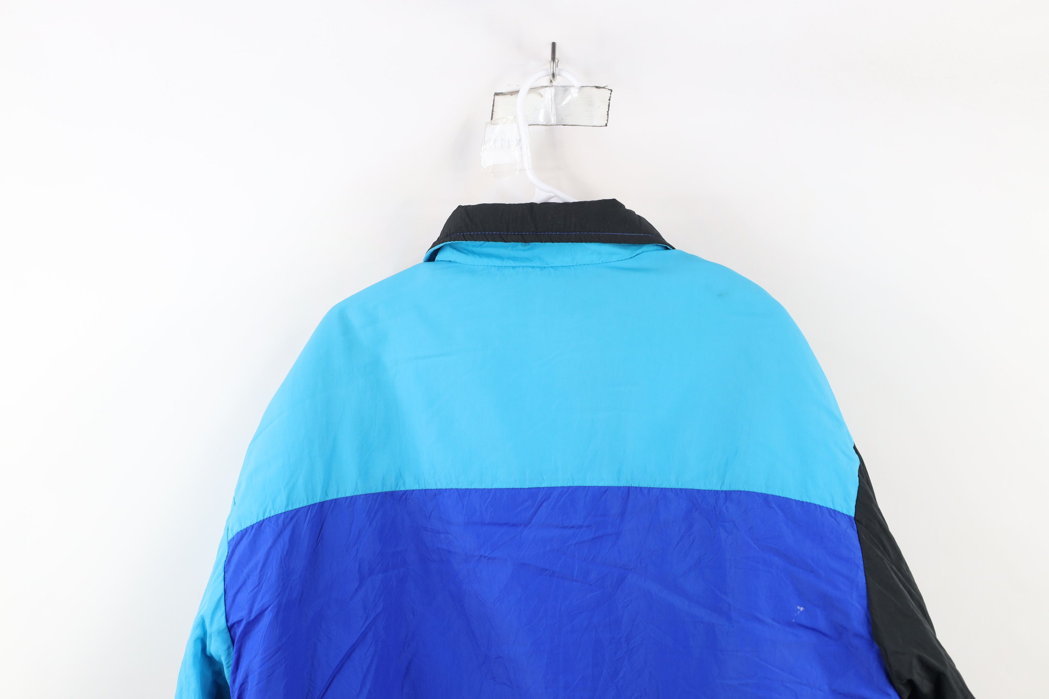 Vintage Vintage 90s Spalding Basketball Micro Puffer Jacket USA Size US XL / EU 56 / 4 - 14 Thumbnail