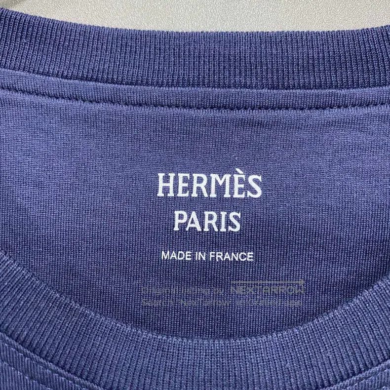 Hermes Hermes Pocket Logo Short Sleeve Size XXS / US 00 / IT 34 - 4 Thumbnail