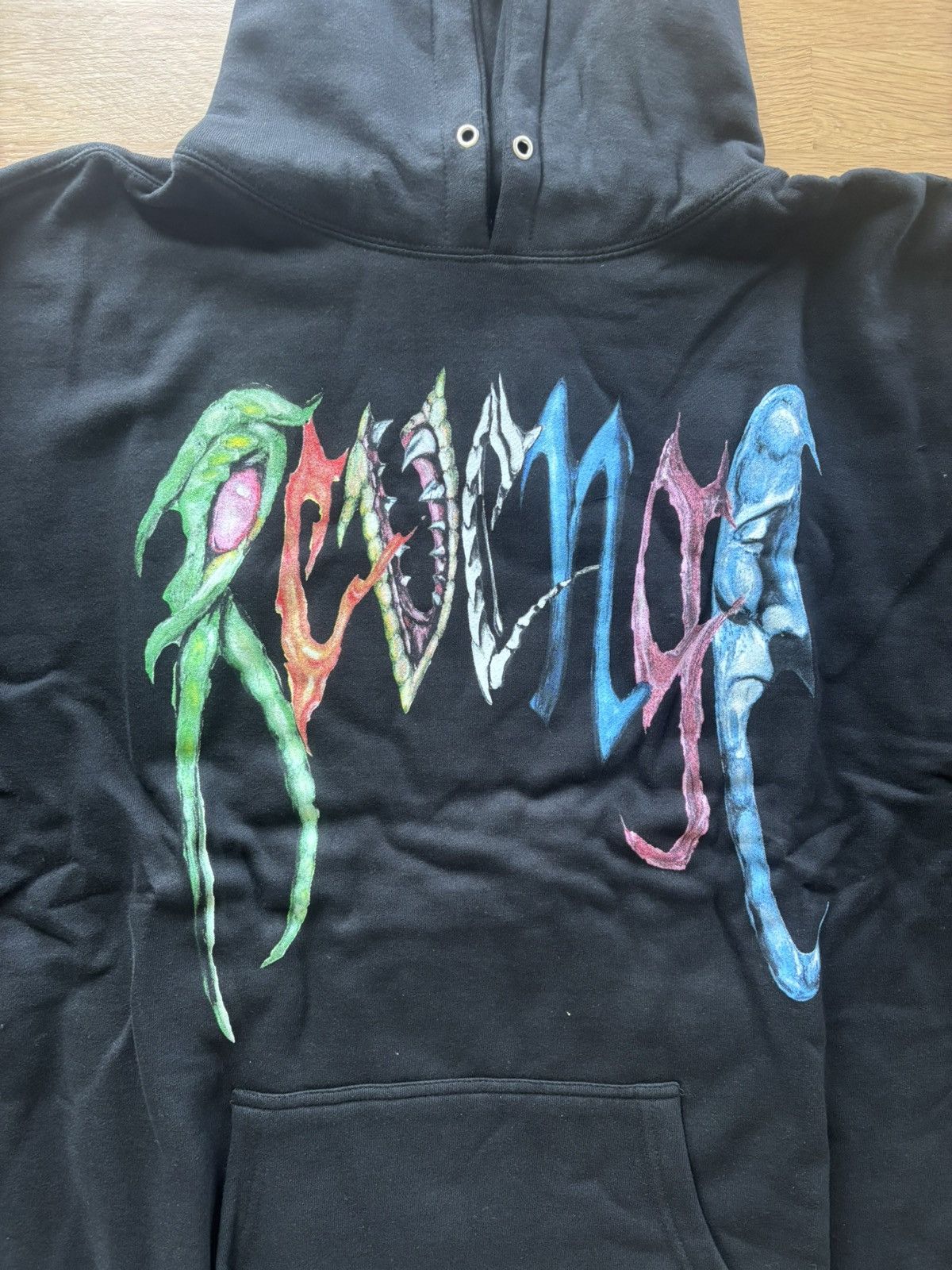 Revenge × Trippie Redd Revenge Trippie Redd Arch Logo Hoodie Size US XXL / EU 58 / 5 - 5 Thumbnail