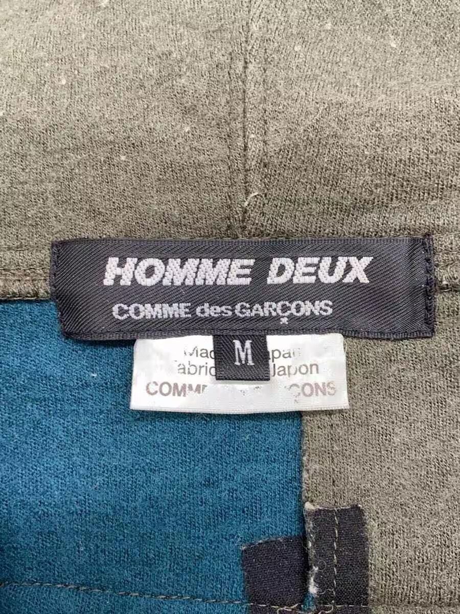 Comme des Garcons × Comme des Garcons Homme Deux Reconstructed Wool Zip Hoodie Size US M / EU 48-50 / 2 - 5 Thumbnail