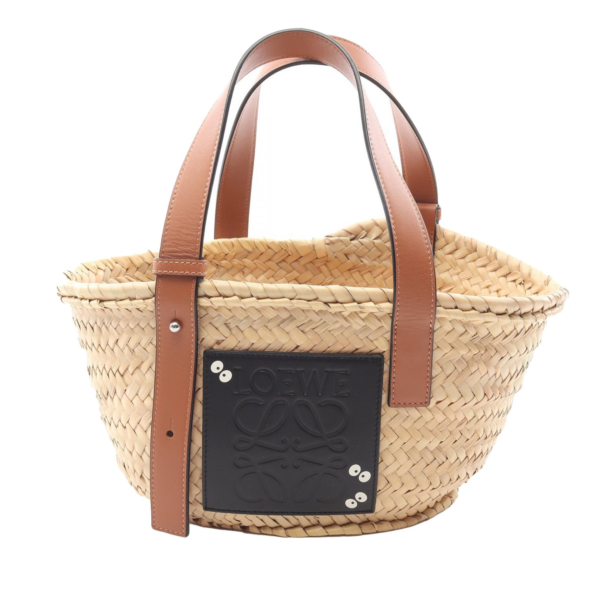 Loewe LOEWE Studio Ghibli My Neighbor Totoro Small Raffia Dust Bunnies Basket Tote Size ONE SIZE - 1 Thumbnail