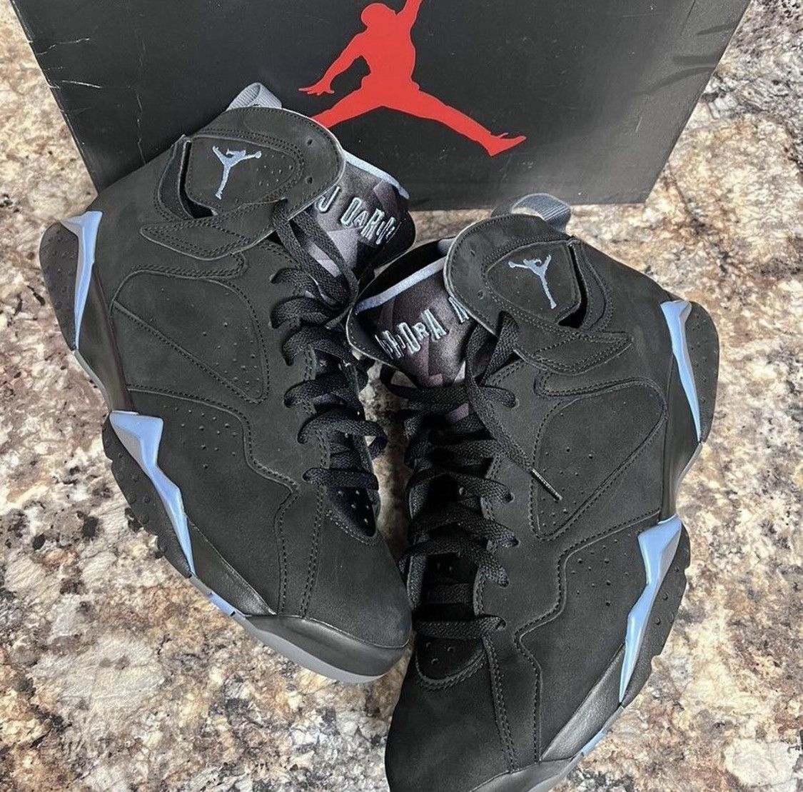 Jordan Brand jordan 7 retro black trainers Size US 13 / EU 46 - 1 Thumbnail
