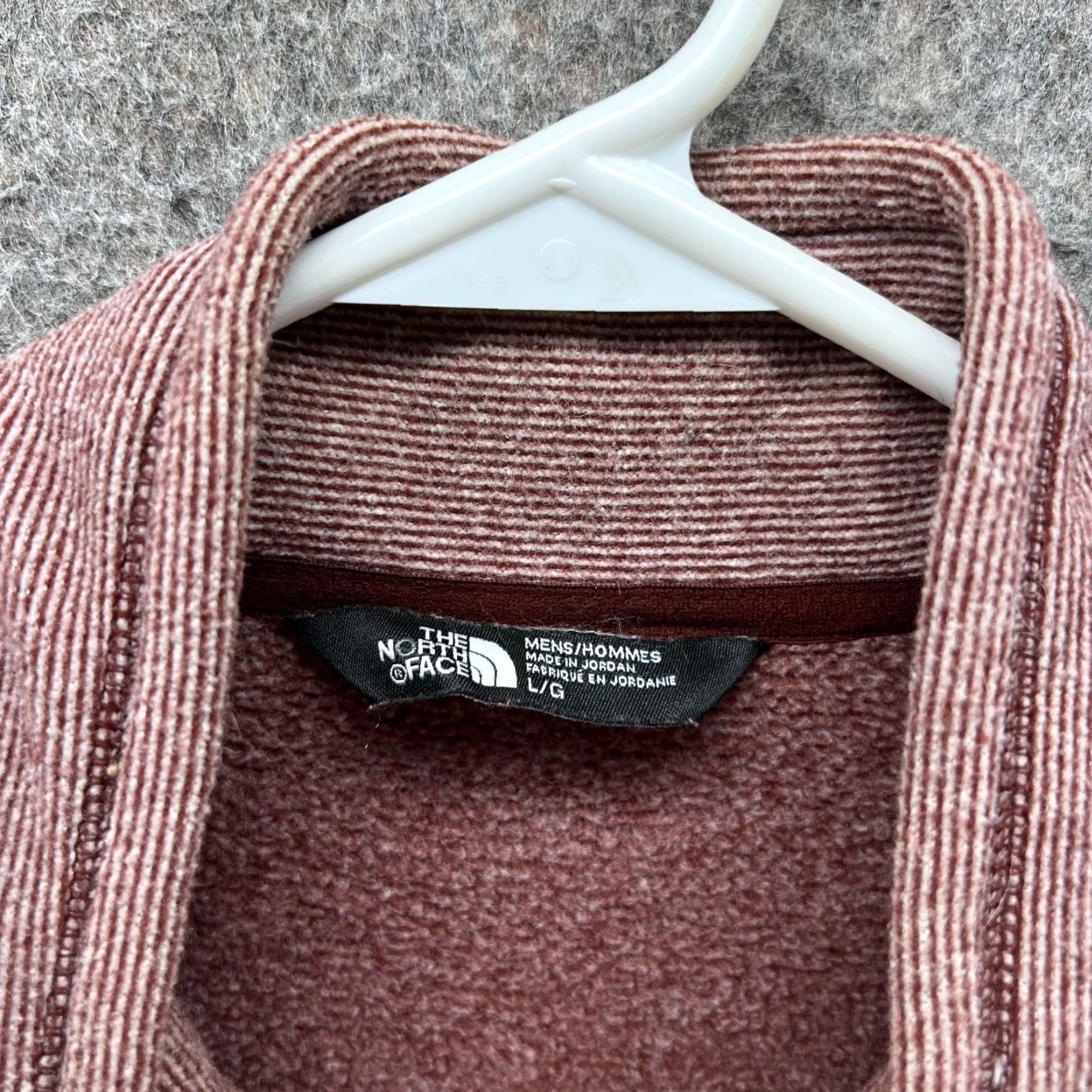 The North Face VINTAGE The North Face Sweater Mens Large Red Quarter Zip Fleece Pullover Embroidery Size US L / EU 52-54 / 3 - 7 Thumbnail
