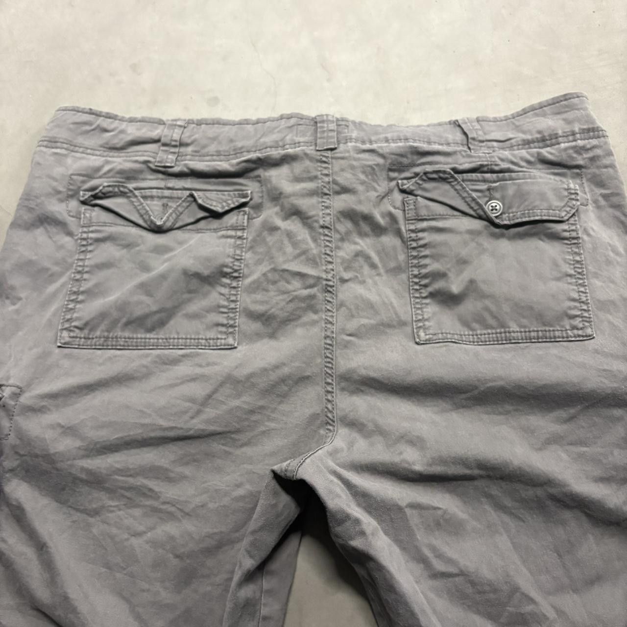 Vintage Crazy Vintage Y2K/2000s Baggy Dark Grey Skater Streetwear Workwear Cargo Pants! Size US 42 / EU 58 - 5 Thumbnail