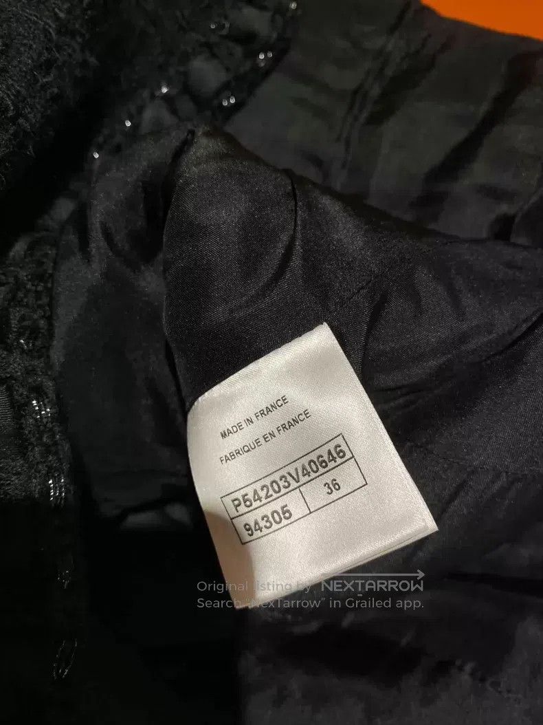 Chanel Chanel Roman black four-pocket jacket Size XS / US 0-2 / IT 36-38 - 6 Thumbnail