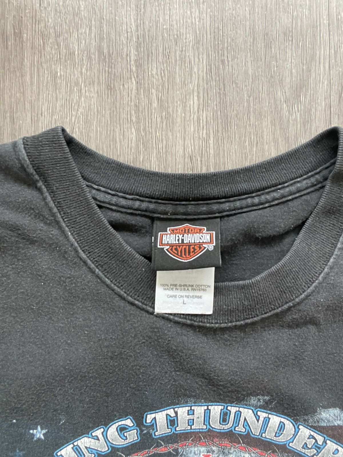 Harley Davidson Harley Davidson “2004 Ride for Freedom” T-shirt (Sz. L) Size US L / EU 52-54 / 3 - 4 Thumbnail