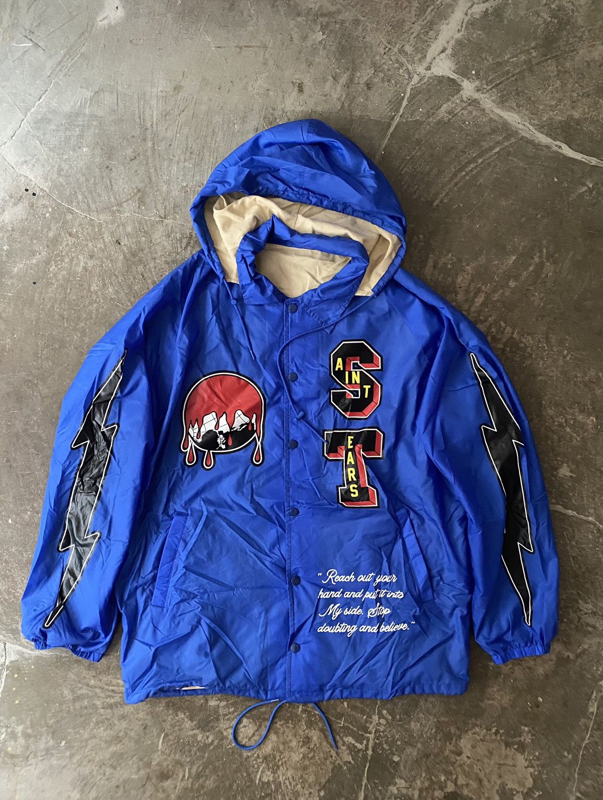 Saint Denim Tears Jacket | Grailed