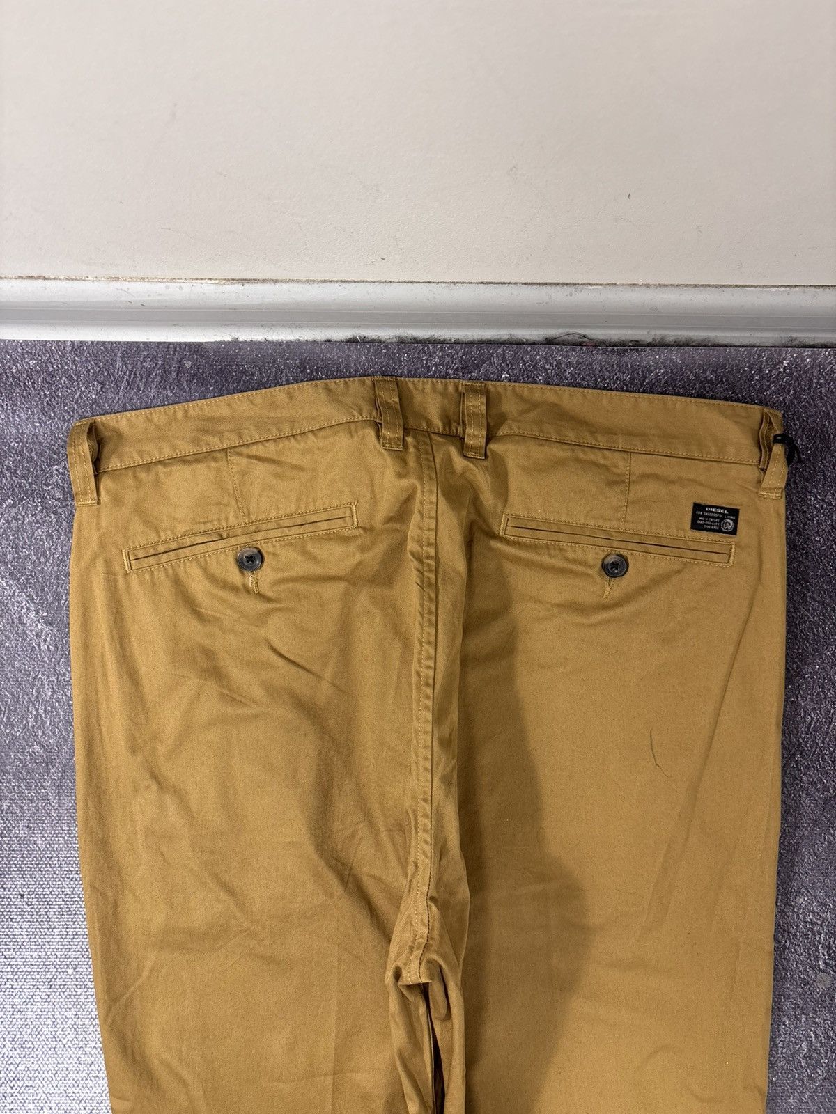 Diesel Diesel P-Madox NWT Men’s Mustard Orange Straight Fit Pants Size US 32 / EU 48 - 16 Thumbnail