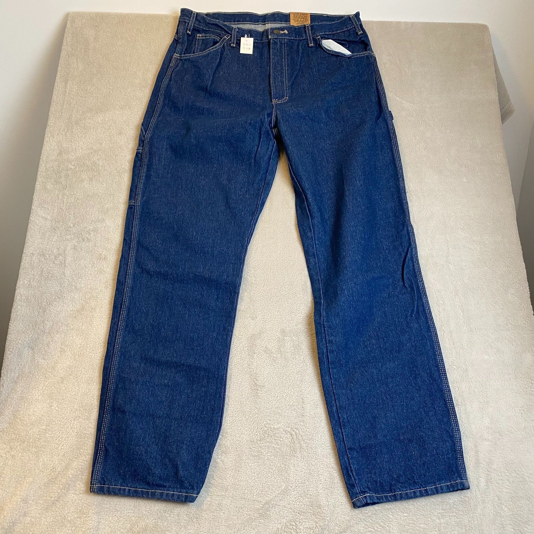 Dickies Dickies Mens Jeans 36x32 Relaxed Fit Blue Denim Durable 100% Size US 38 / EU 54 - 2 Thumbnail
