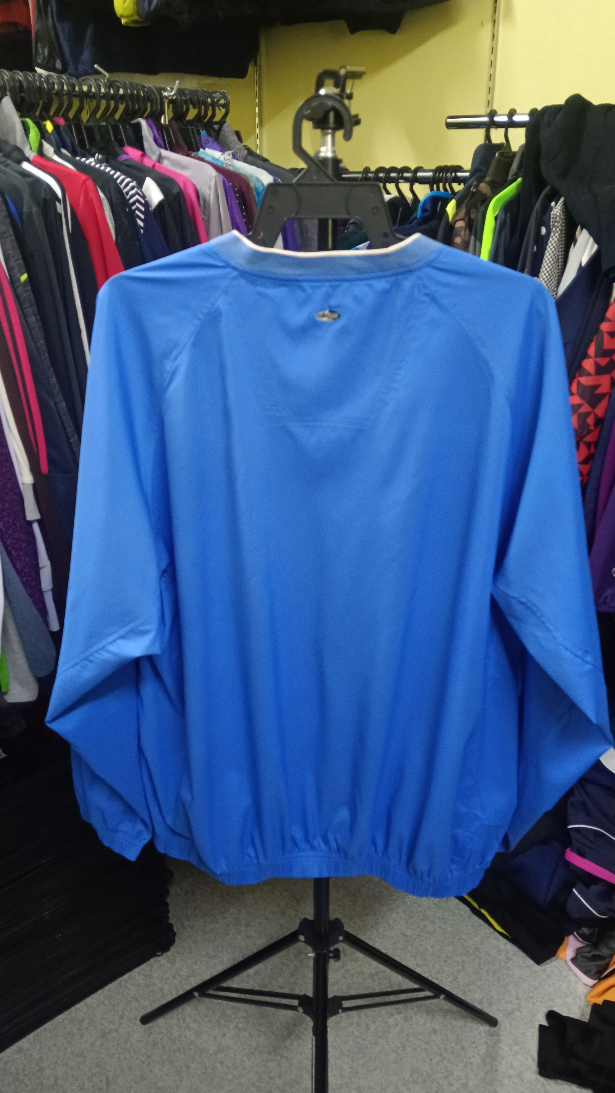 Adidas × Vintage 🔥 Vintage Adidas Golf Climaproof Windbreaker Pullover Size US L / EU 52-54 / 3 - 2 Thumbnail