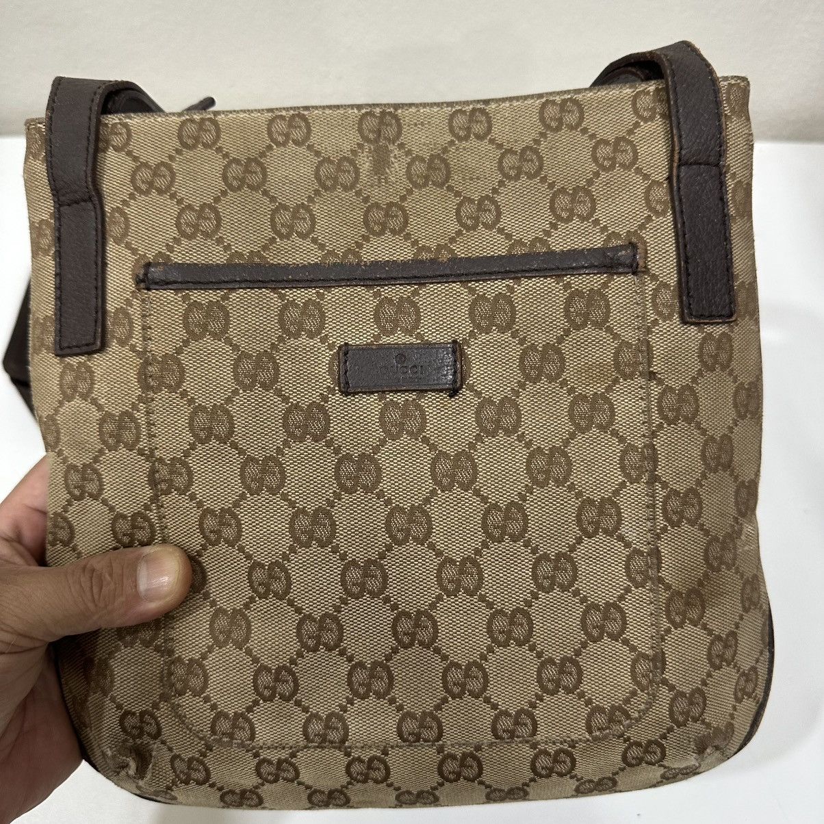 Gucci ‼️LASTDROP‼️ GUCCI GG CANVAS SHOULDER CROSSBODY BAG 4 Size ONE SIZE - 7 Thumbnail