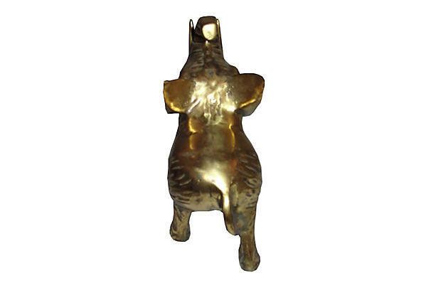 Designer Lucky Brass Elephant Statue Size ONE SIZE - 4 Thumbnail