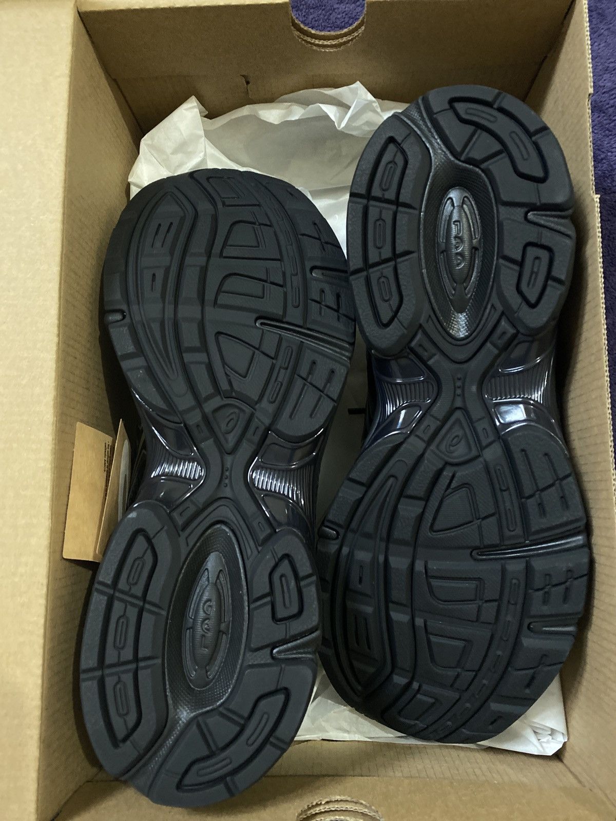Asics ASICS Gel-1130 Black Pure Silver Size US 8 / EU 41 - 7 Thumbnail