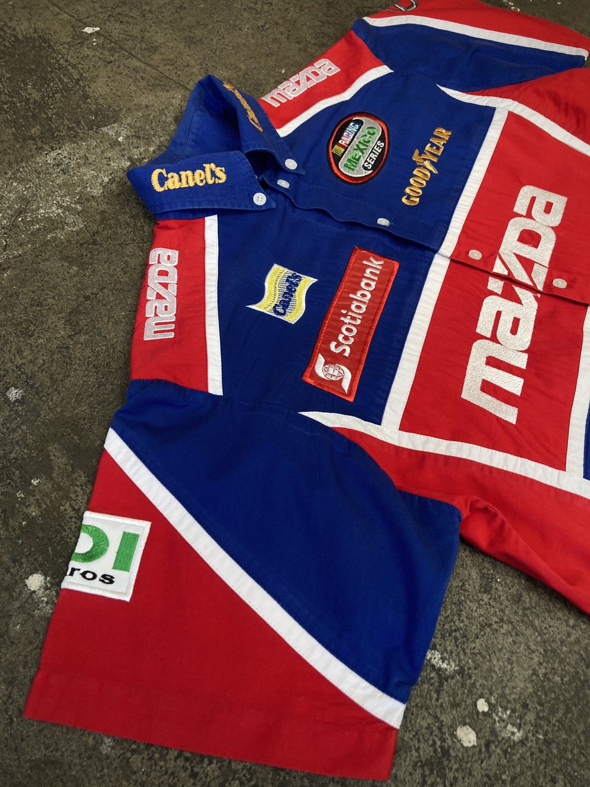 Formula 1 × NASCAR × Vintage Vintage 90s Mazda Speed Racing Shirt Size US M / EU 48-50 / 2 - 8 Thumbnail
