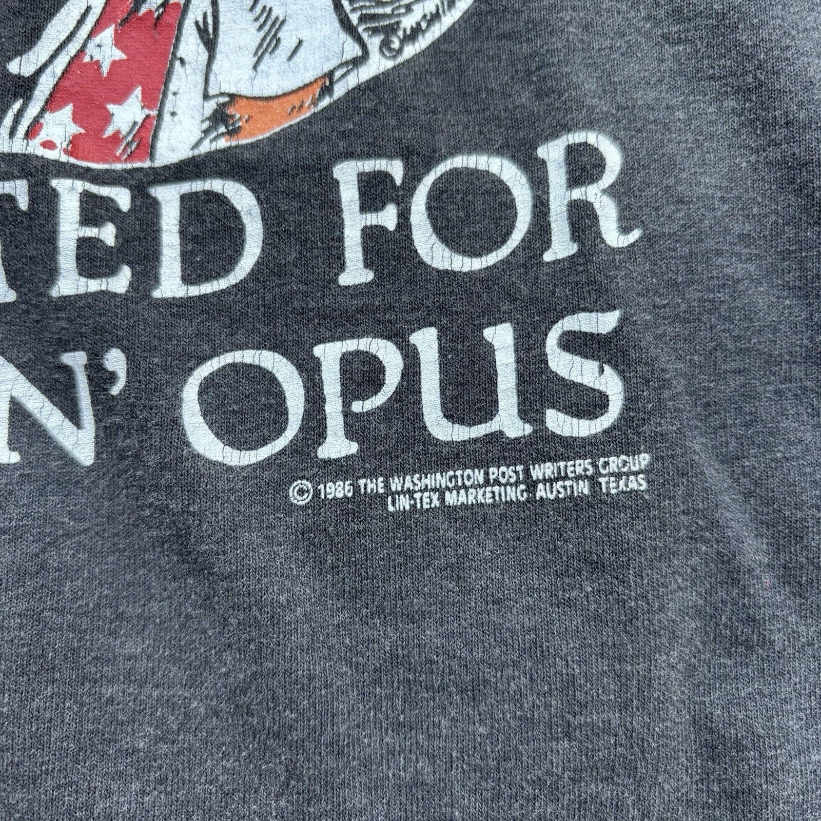 Hanes Vintage 1980s Political Comedy T-Shirt Size US M / EU 48-50 / 2 - 3 Thumbnail