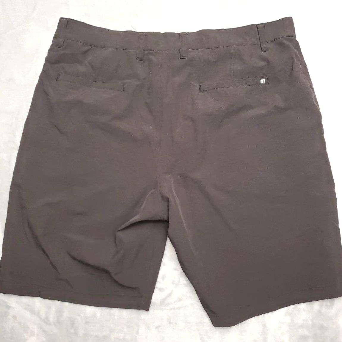 TravisMathew VINTAGE Travis Mathew Shorts Mens 38 Gray Performance Stretch Blend Golf Size US 38 / EU 54 - 5 Thumbnail