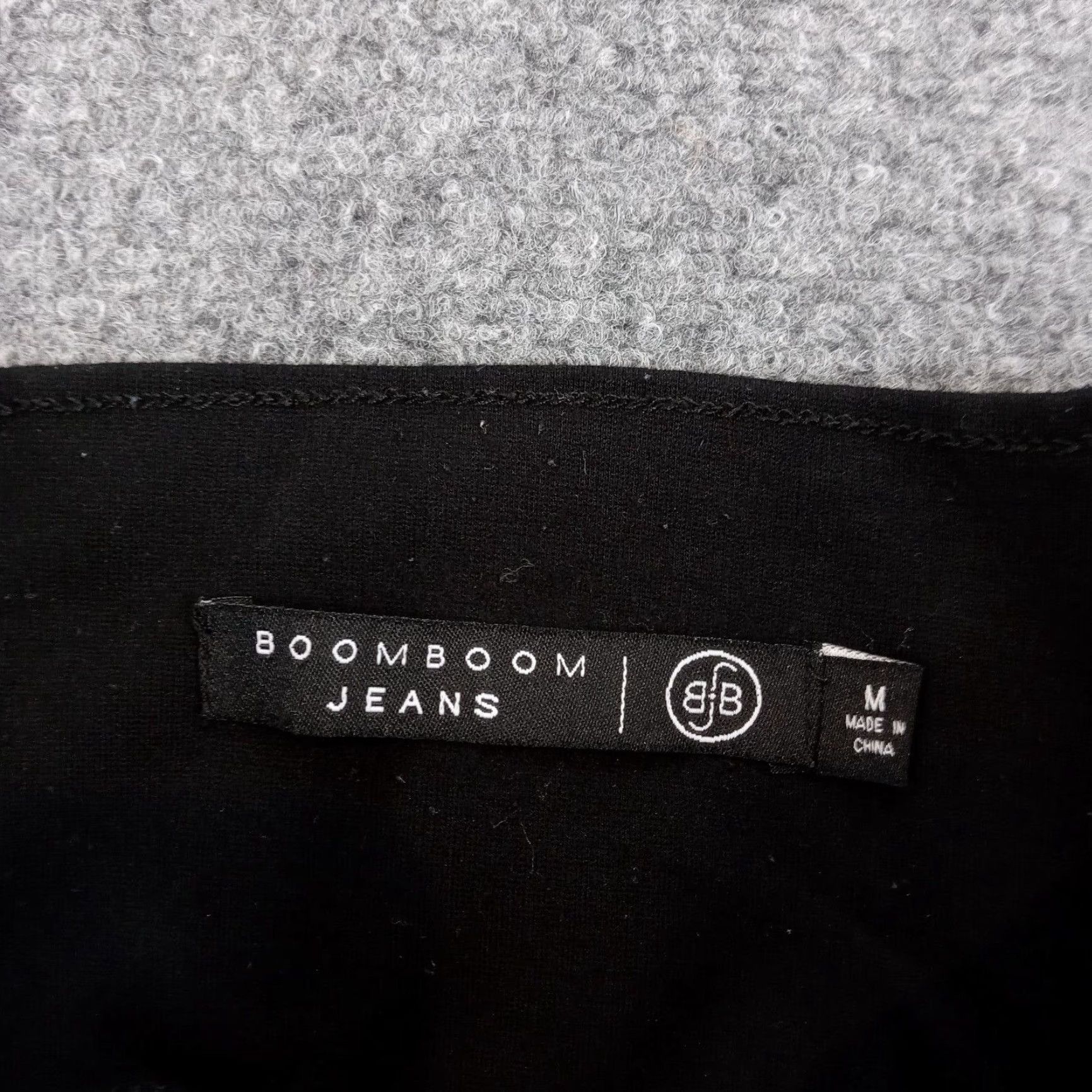 Vintage Boom Boom Leggings Womens Medium Black Running Causal Yoga Stretch Elastic Waist Size 32" / US 10 / IT 46 - 7 Thumbnail