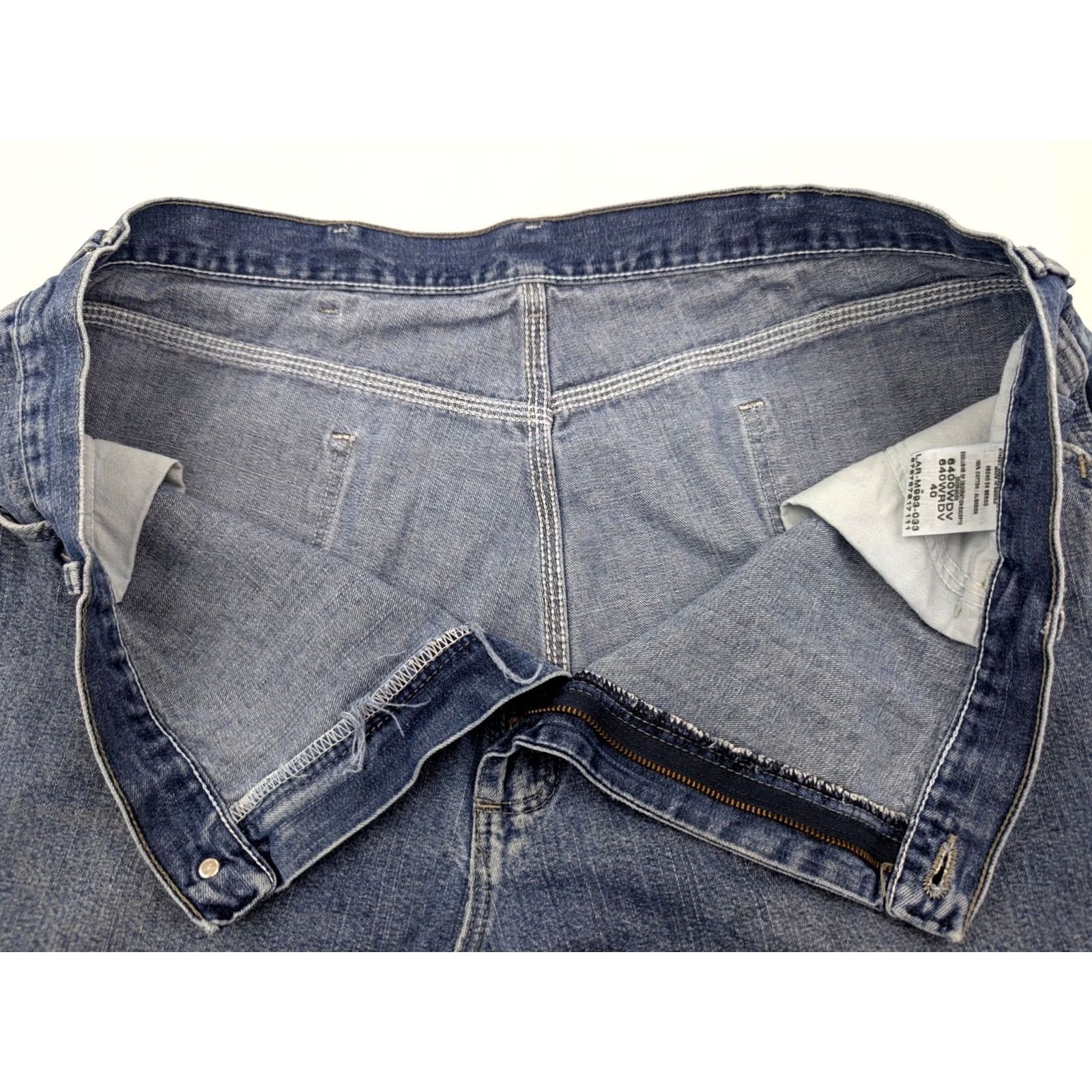 Wrangler Wrangler Carpenter Shorts Men 40 Denim Blue Cotton Jean Work Hero True 40x10 Size US 40 / EU 56 - 6 Thumbnail