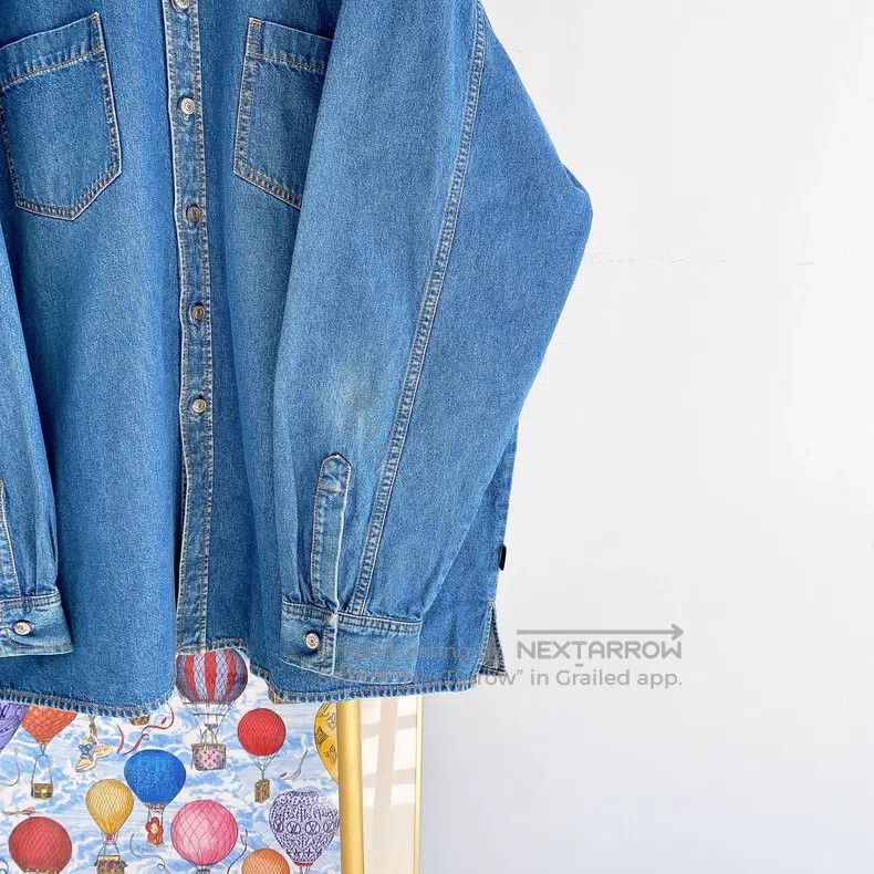 Balenciaga Balenciaga size 39 Blue Denim Jacket Size US S / EU 44-46 / 1 - 4 Thumbnail