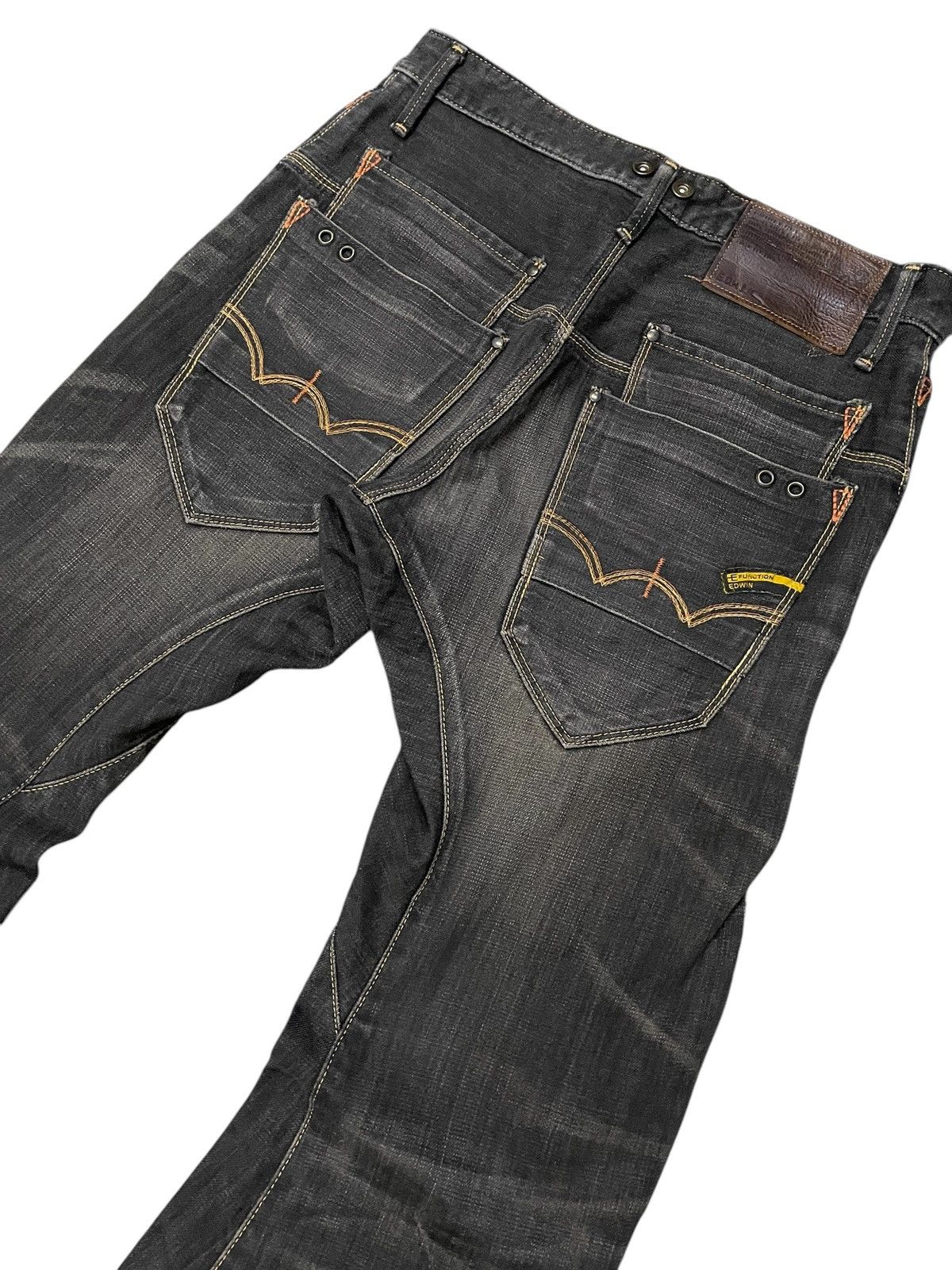 Beauty Beast × Edwin × Japanese Brand Vintage Edwin E Function Engineered Spiral Leg Jeans Size US 30 / EU 46 - 3 Thumbnail