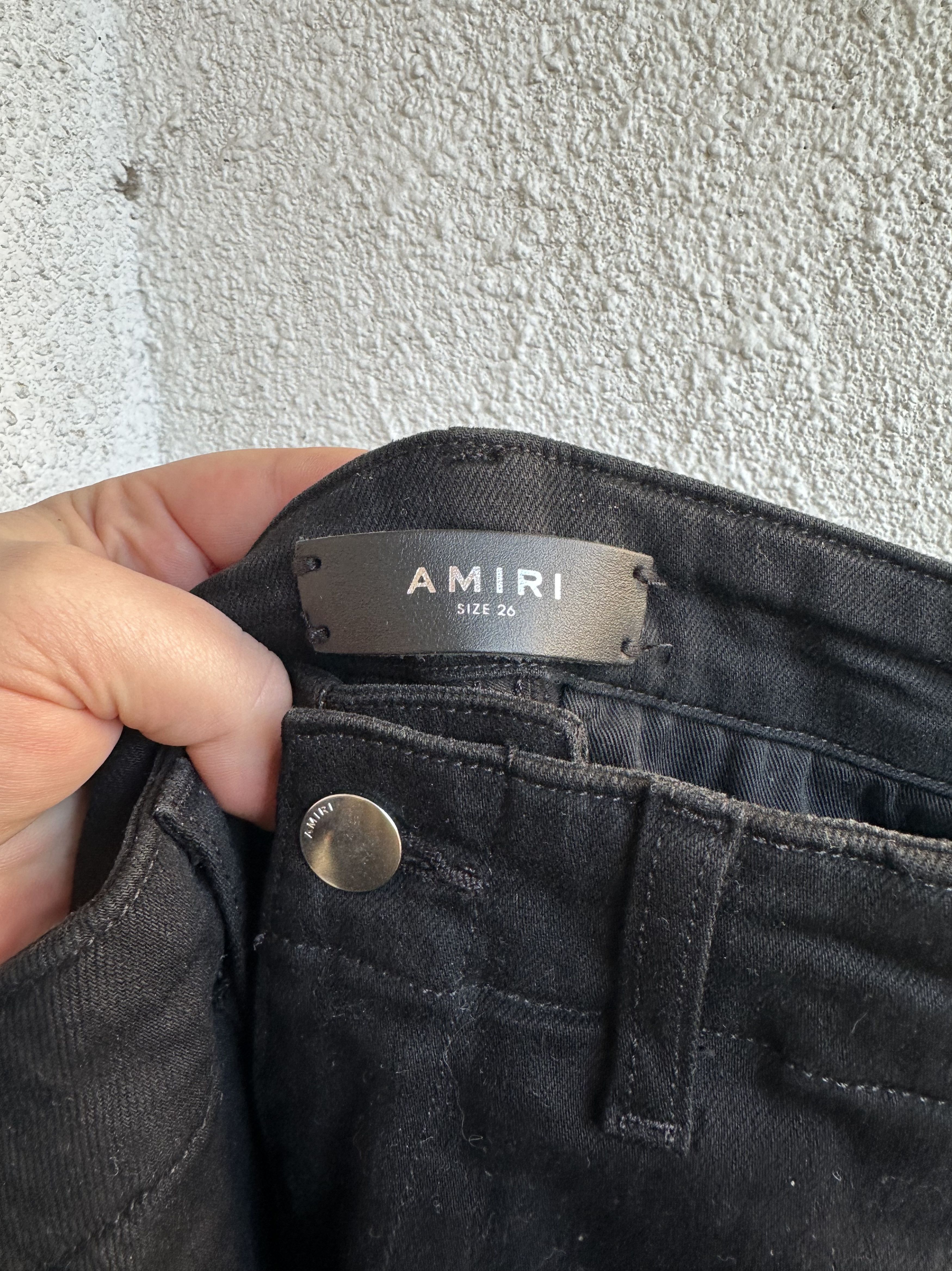 Amiri black cargo jeans Size US 26 / EU 42 - 5 Thumbnail