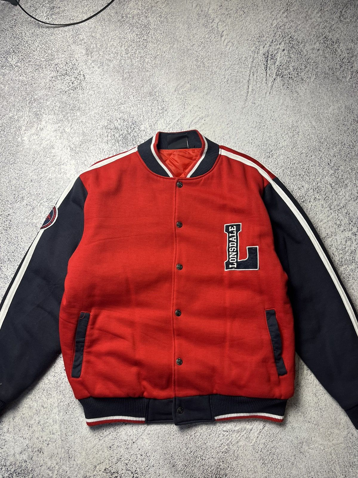 Lonsdale VINTAGE Rare Lonsdale London Streetwear Bomber Jacket MA1 Size US M / EU 48-50 / 2 - 9 Thumbnail
