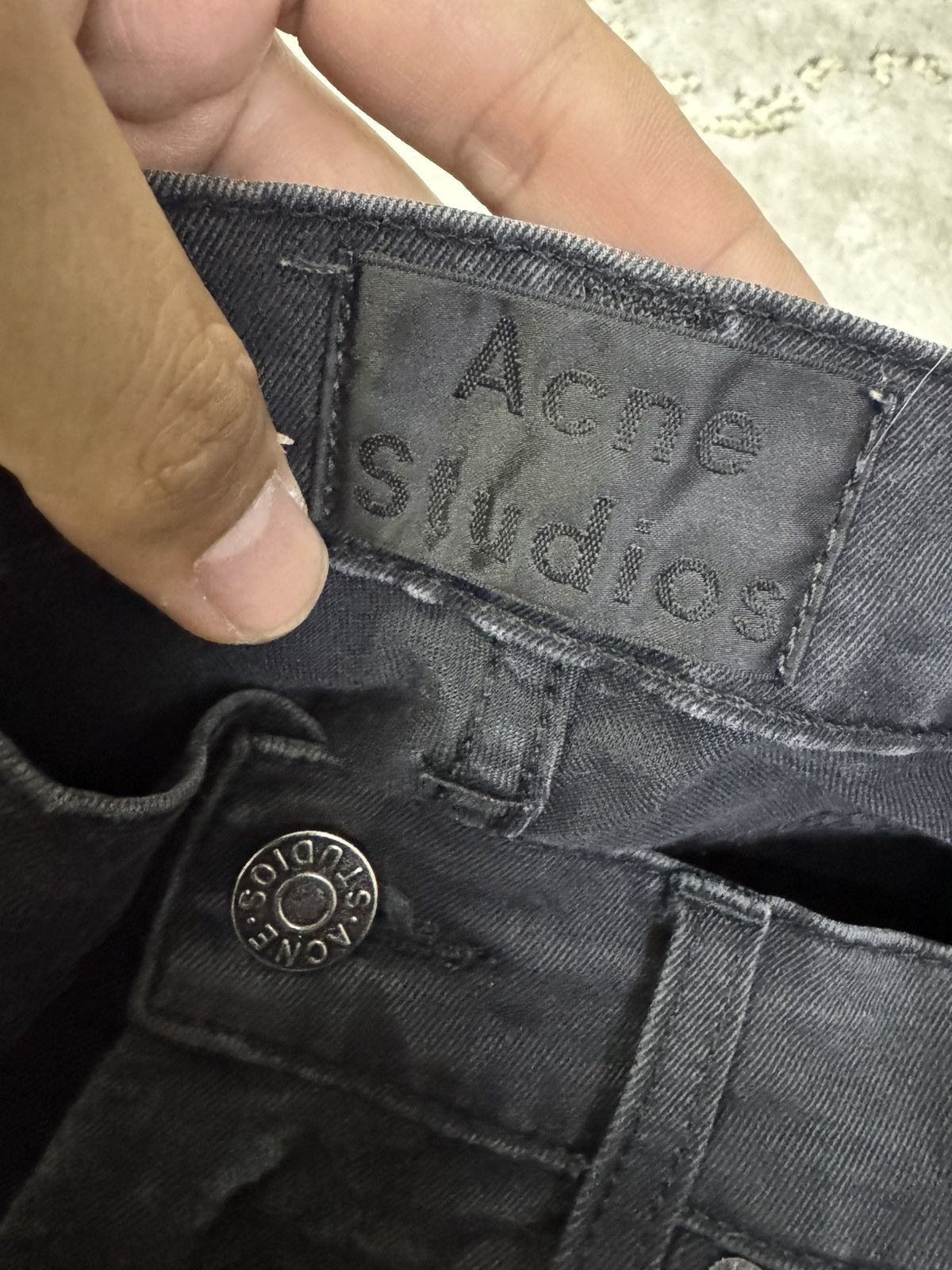 Acne Studios ACNE STUDIOS SUN FADED CASUAL PANTS Size US 31 - 13 Thumbnail