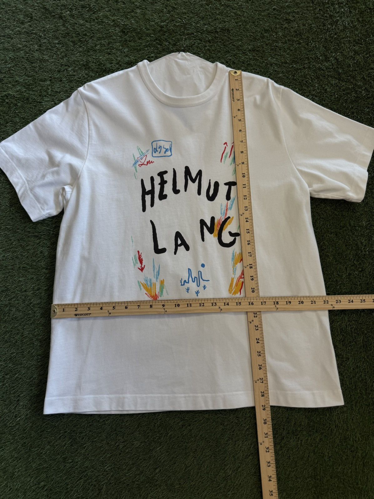 Helmut Lang Helmut Lang Tee Shirt Size XL Clean Condition 🧼 Size US XL / EU 56 / 4 - 11 Thumbnail