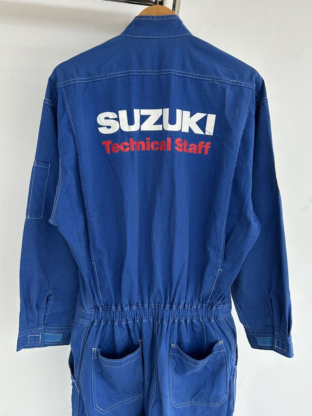 Suzuki Technical Staff Vintage Coverall Blue
