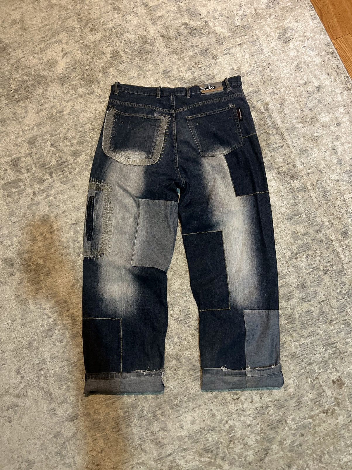 Akademiks Akademiks jeans PATCH WORK Denim Pants Size US 36 / EU 52 - 2 Thumbnail