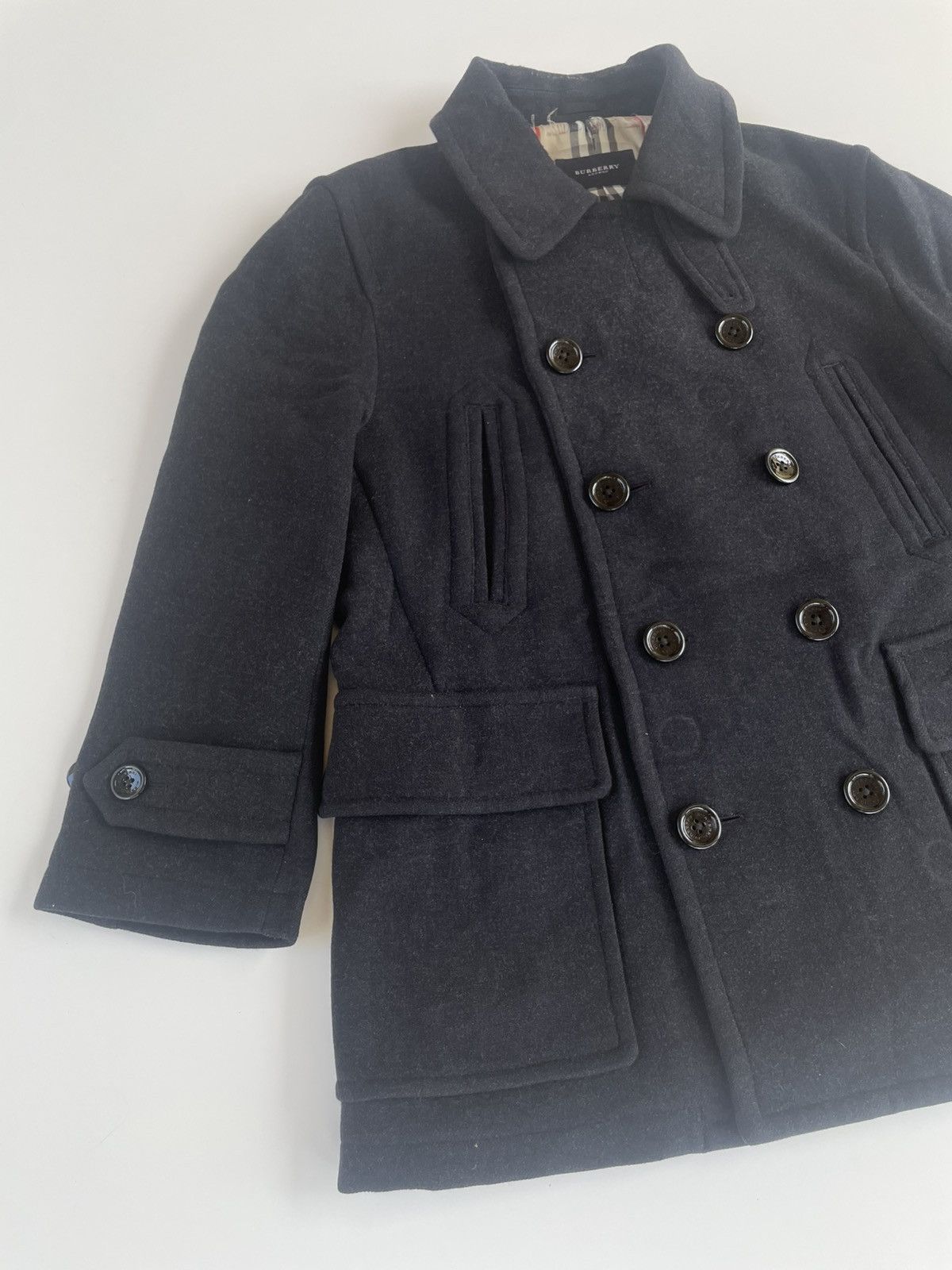 Burberry Burberry London Wool Pea Coat/Jacket Size US L / EU 52-54 / 3 - 4 Thumbnail