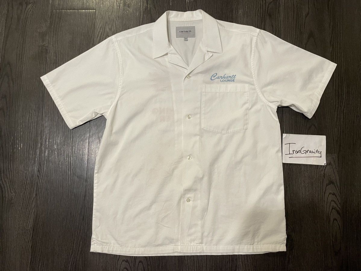 Carhartt Wip Carhartt WIP Lounge Short Sleeve Shirt Size M Medium Size US M / EU 48-50 / 2 - 3 Thumbnail