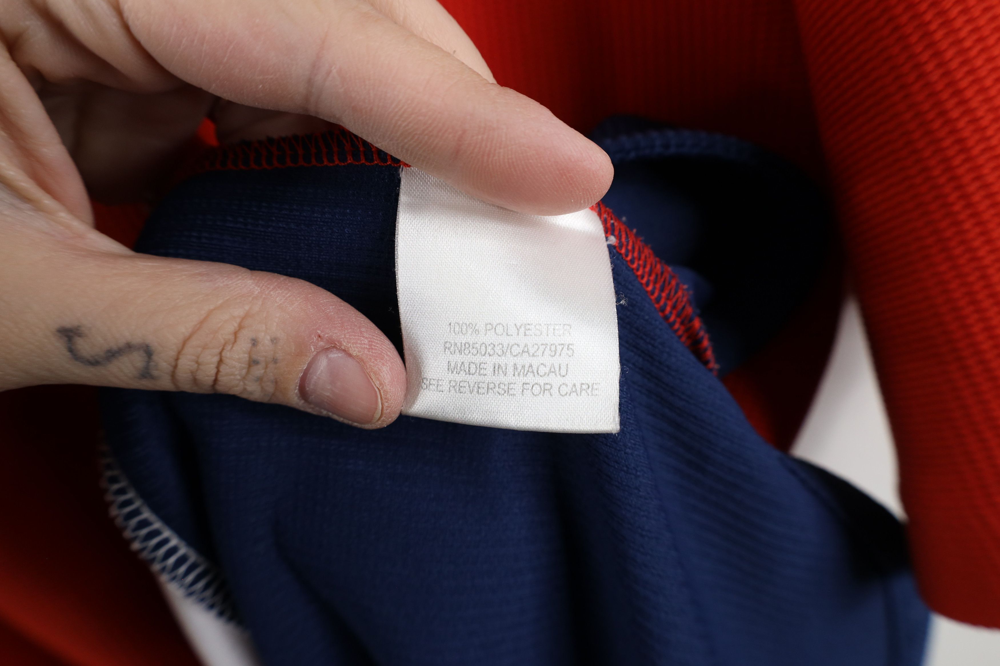 Diadora × Vintage Vintage 90s Diadora Waffle Knit Soccer Jersey Football Size US XL / EU 56 / 4 - 11 Thumbnail