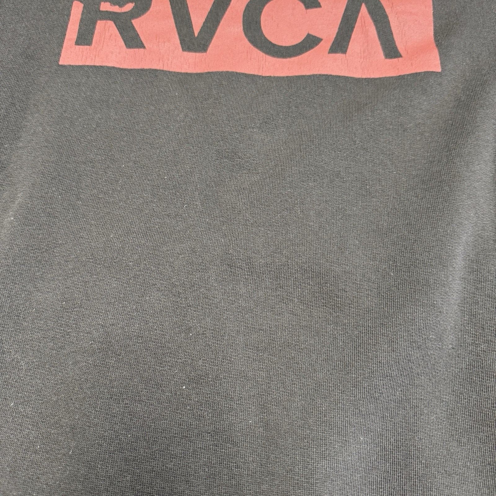 RVCA RVCA Hoodie Sweatshirt Mens Medium Faded Black Surf Skate Size US M / EU 48-50 / 2 - 11 Thumbnail