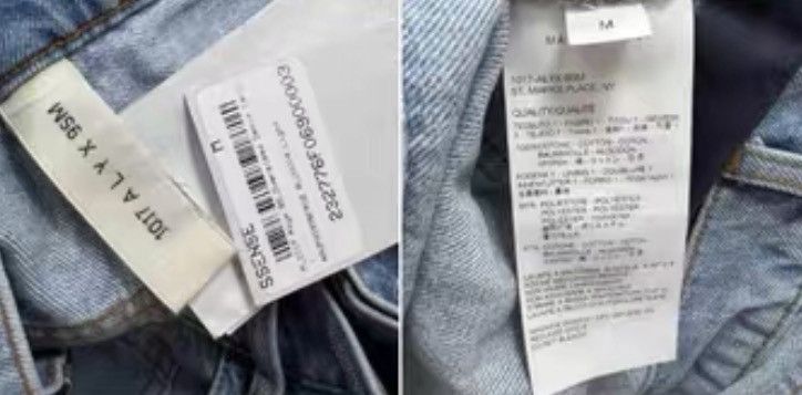 1017 ALYX 9SM 1017 ALYX 9SM Washed Loose Straight-Leg Jeans J40 Size US 34 / EU 50 - 3 Thumbnail