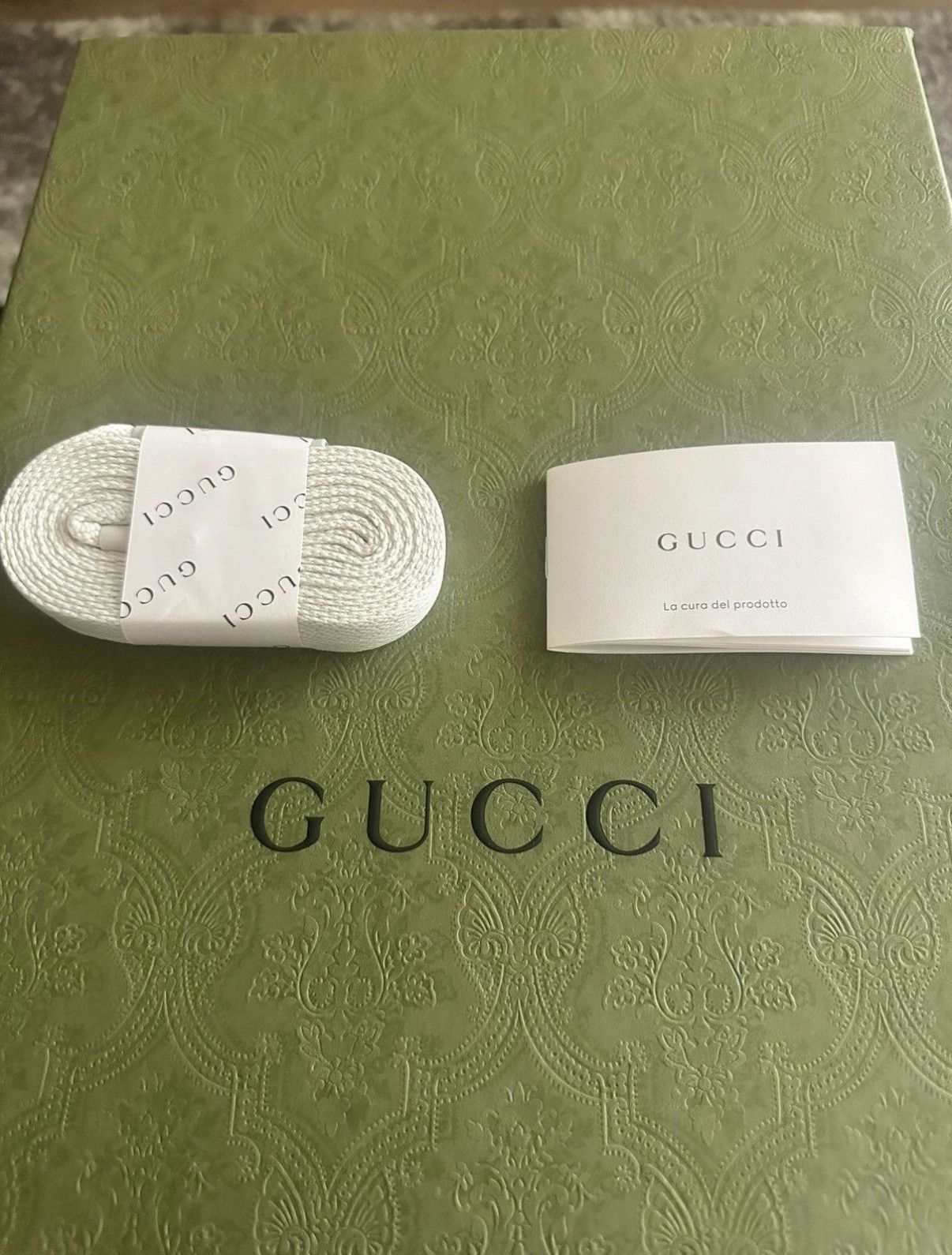 Gucci Gucci Mens Leather Screener Sneakers Size US 11.5 / EU 44-45 - 13 Thumbnail