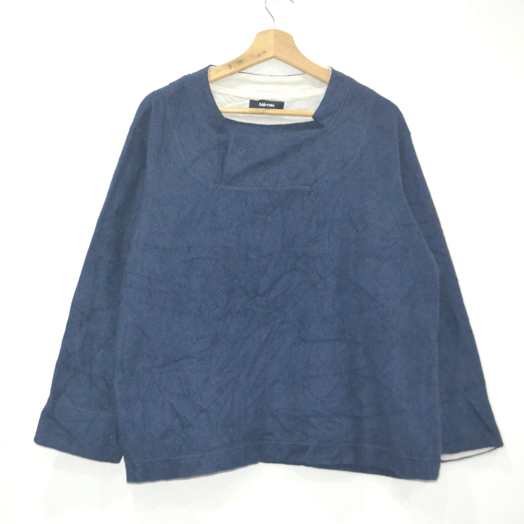 Issey Miyake Ne-net by Issey Miyake Top/Shirt (Women) Size M / US 6-8 / IT 42-44 - 1 Thumbnail