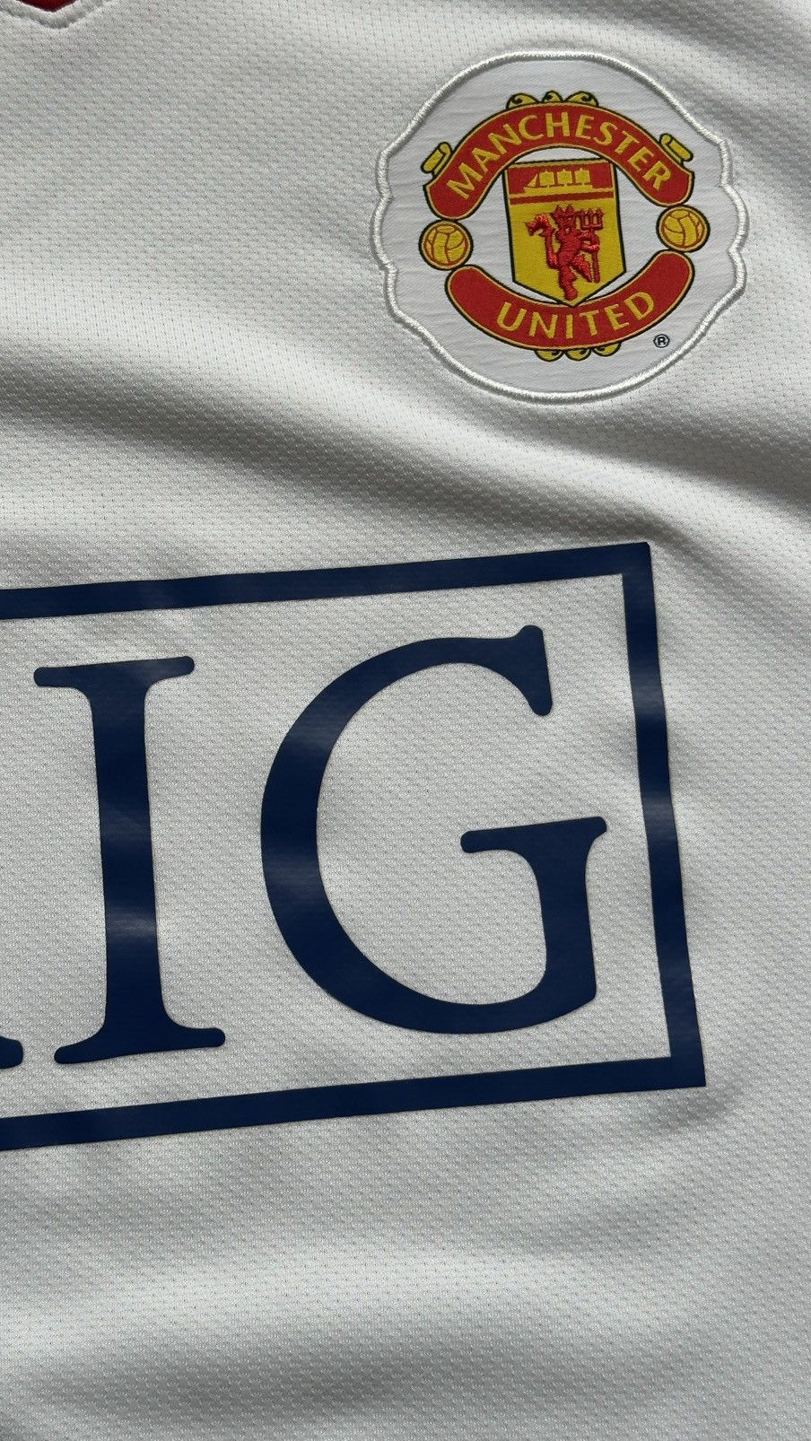 Nike 2008/09 Nike Manchester United Vintage Away Soccer Jersey Size US M / EU 48-50 / 2 - 9 Thumbnail