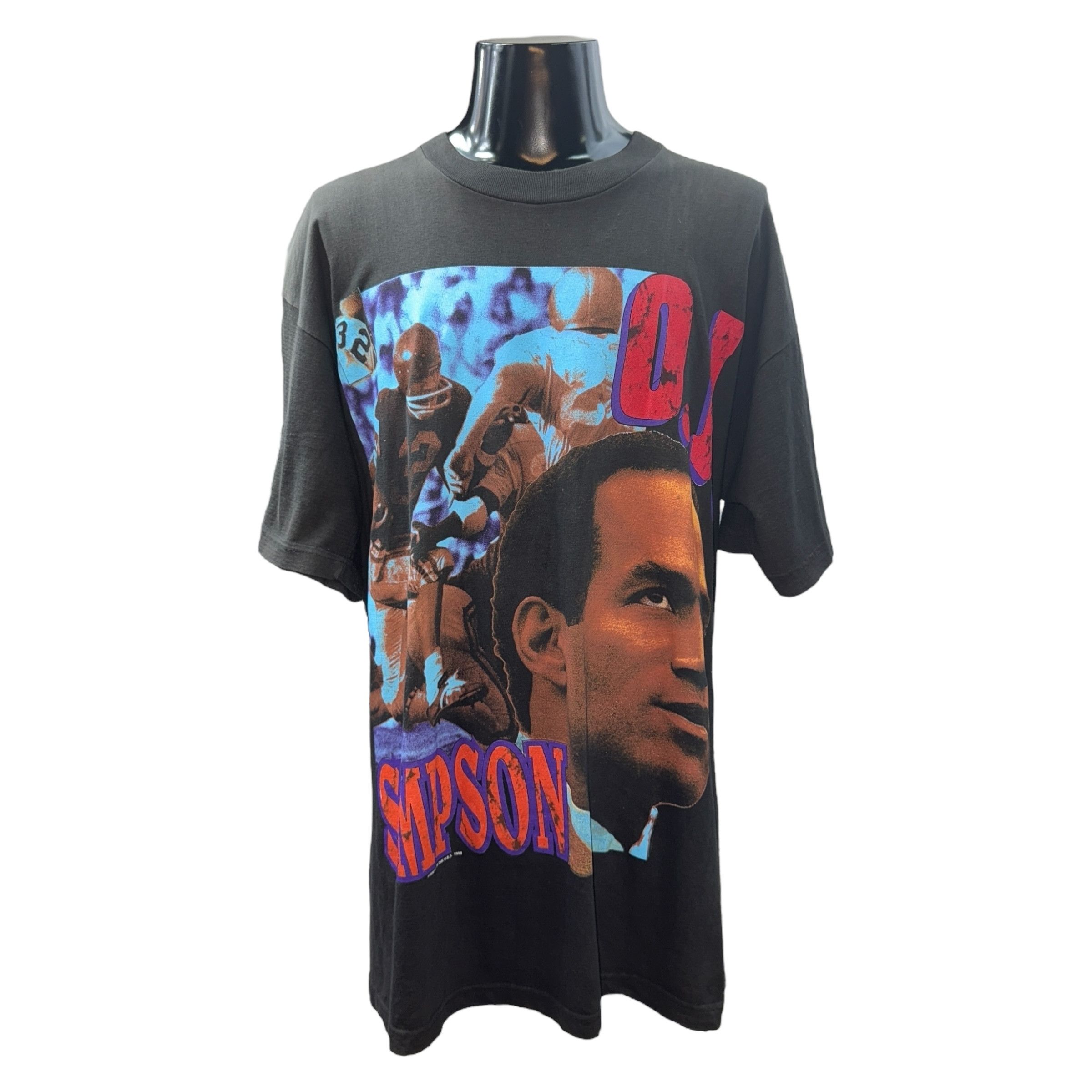 Vintage OJ SIMPSON T-Shirt Size 2XL Size US XXL / EU 58 / 5 - 1 Thumbnail